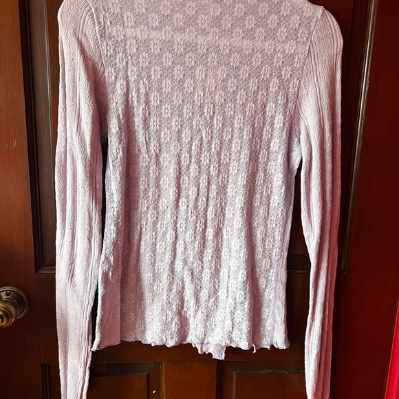 NWT Free People Lavender Ruffled top, new with tags. - Picture 5 of 9